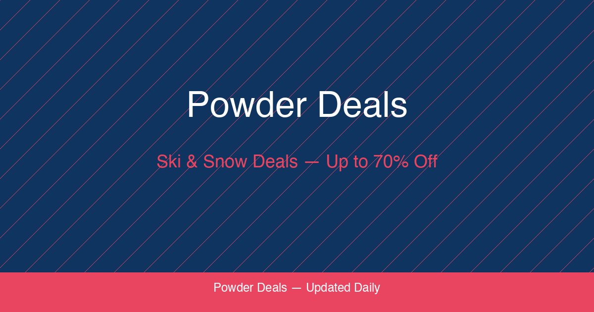 End of Ski Season Clearance Guide 2026: Deals Up to 70% Off — Outdoor Gear Guide